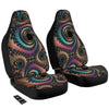 Fractal Trippy Print Car Seat Covers-grizzshop