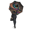 Fractal Trippy Print Umbrella-grizzshop