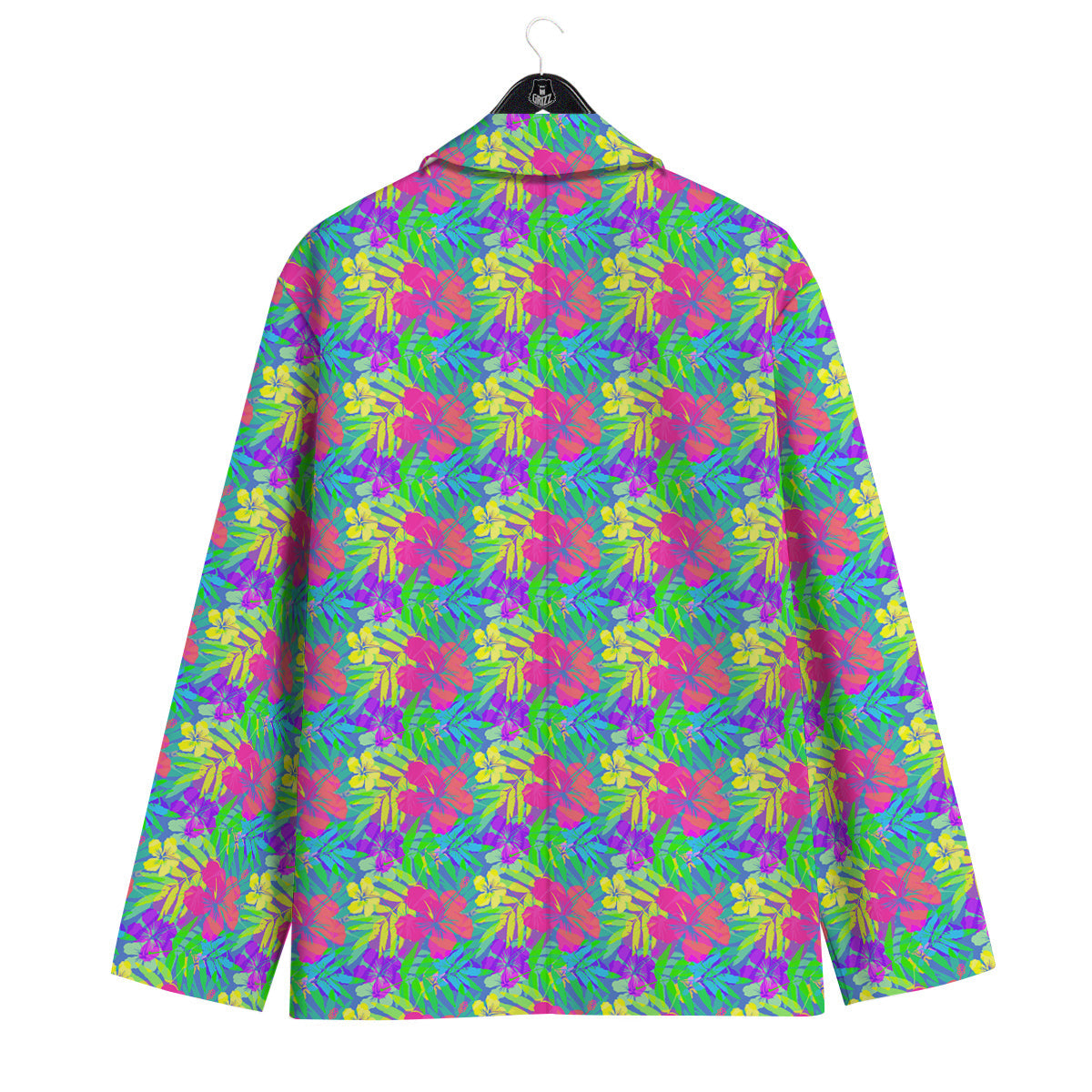Frangipani Colorful Print Pattern Men's Sport Coat-grizzshop