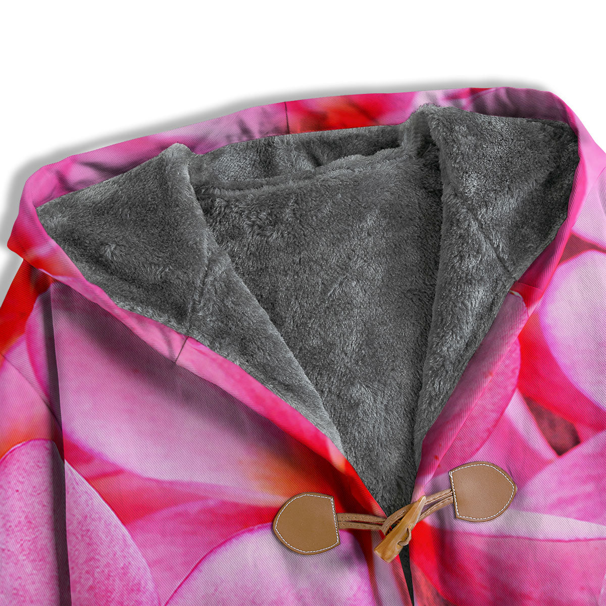 Frangipani Flower Pink Print Men's Windbreaker Jacket-grizzshop