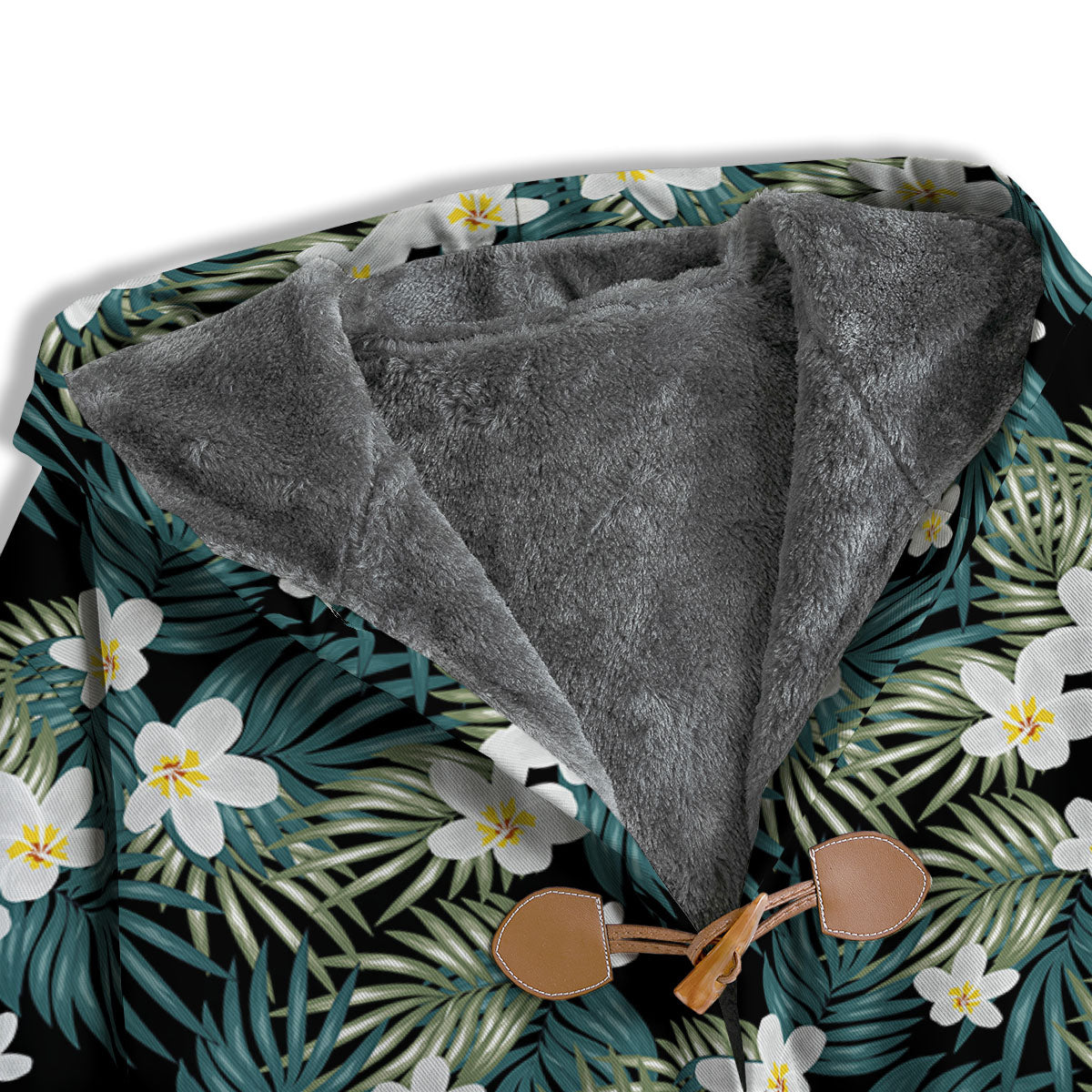Frangipani Flower Print Pattern Men's Windbreaker Jacket-grizzshop