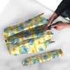 Frangipani Yellow Print Pattern Umbrella-grizzshop