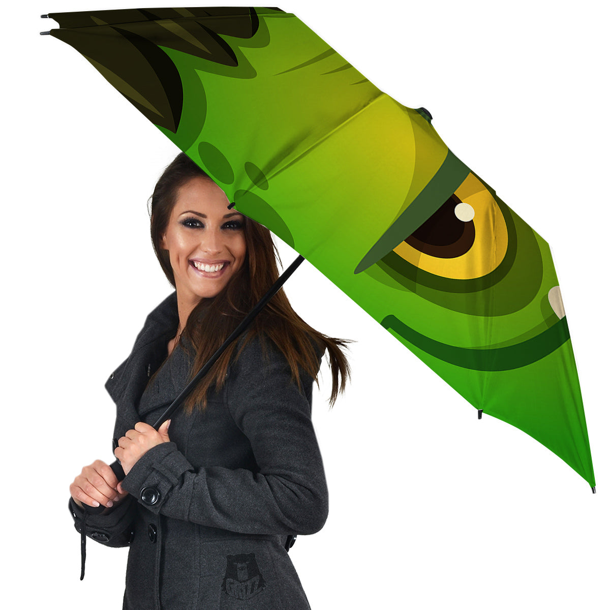 Frankenstein Face Cute Print Umbrella-grizzshop