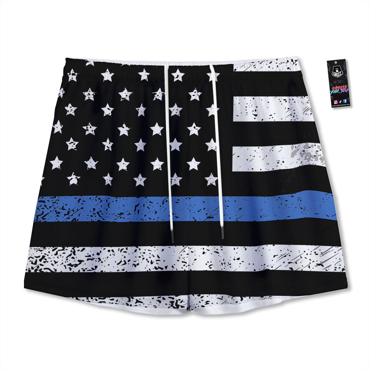 Girly Heart Cute Print Pattern Mesh Shorts