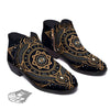 Freemasonry Masonic Eye Print Ankle Boots-grizzshop