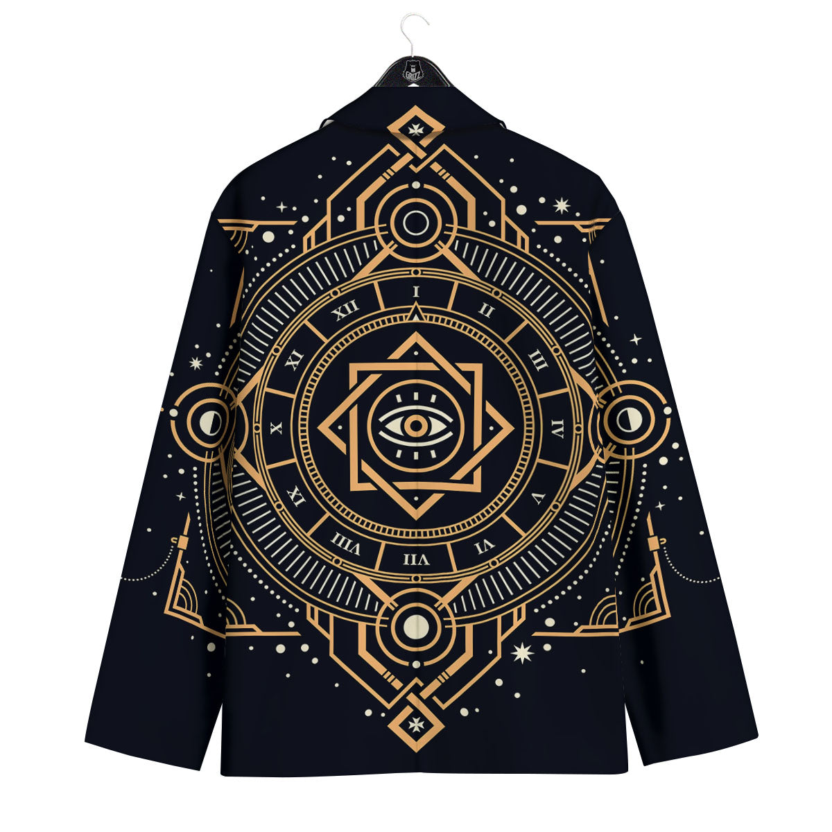 Freemasonry Masonic Eye Print Men's Sport Coat-grizzshop