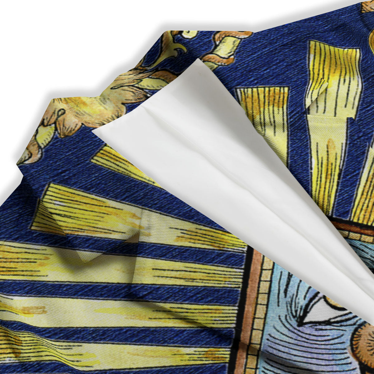 Freemasonry Masonic Vintage Print Women's Blazer-grizzshop