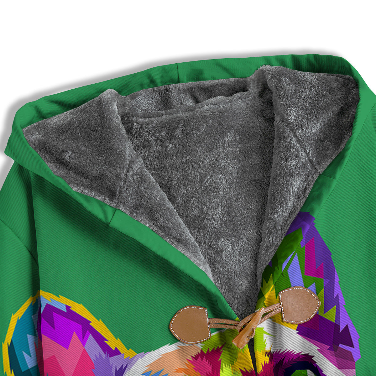 French Bulldog Coloful Print Men's Windbreaker Jacket-grizzshop