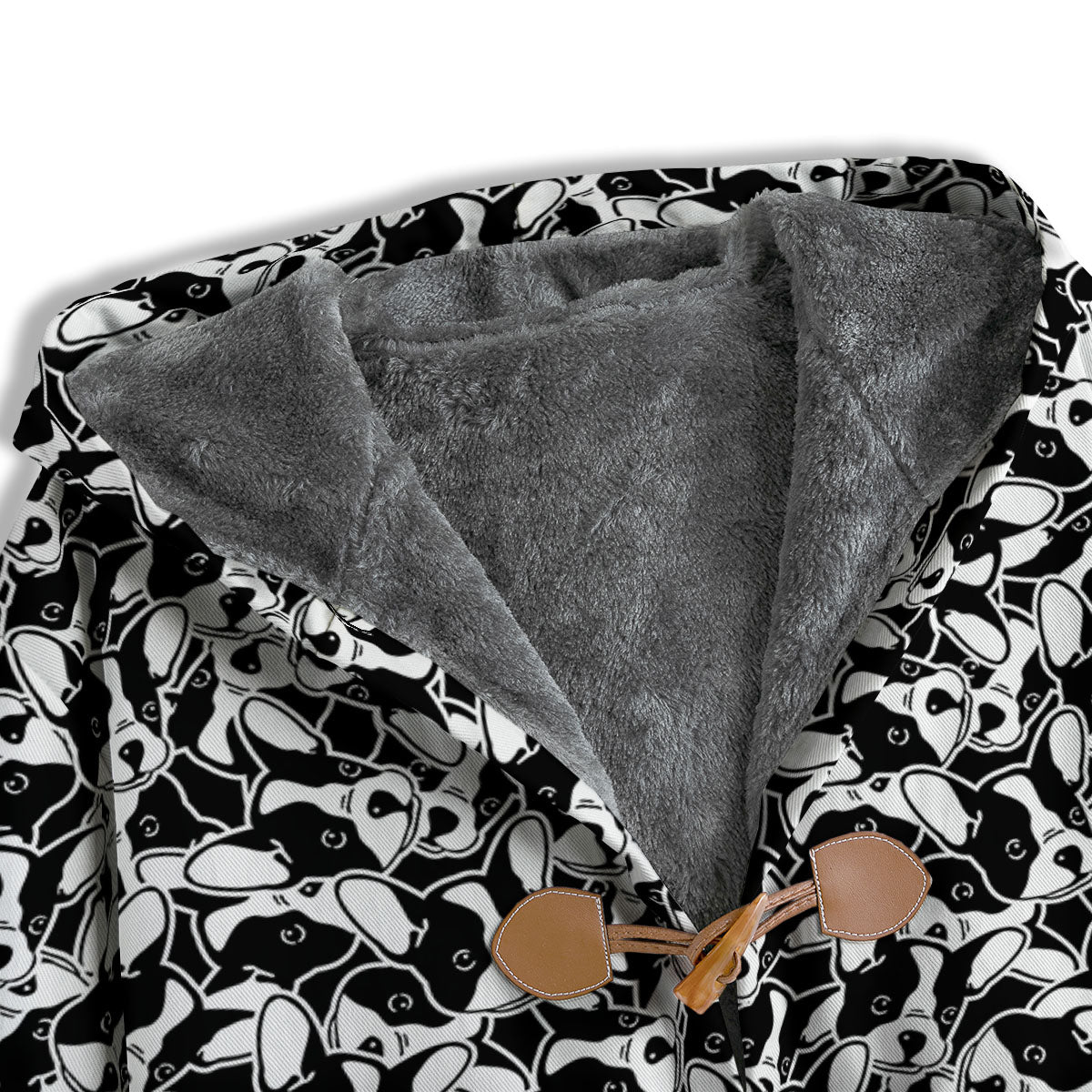 French Bulldog Faces Print Pattern Men's Windbreaker Jacket-grizzshop