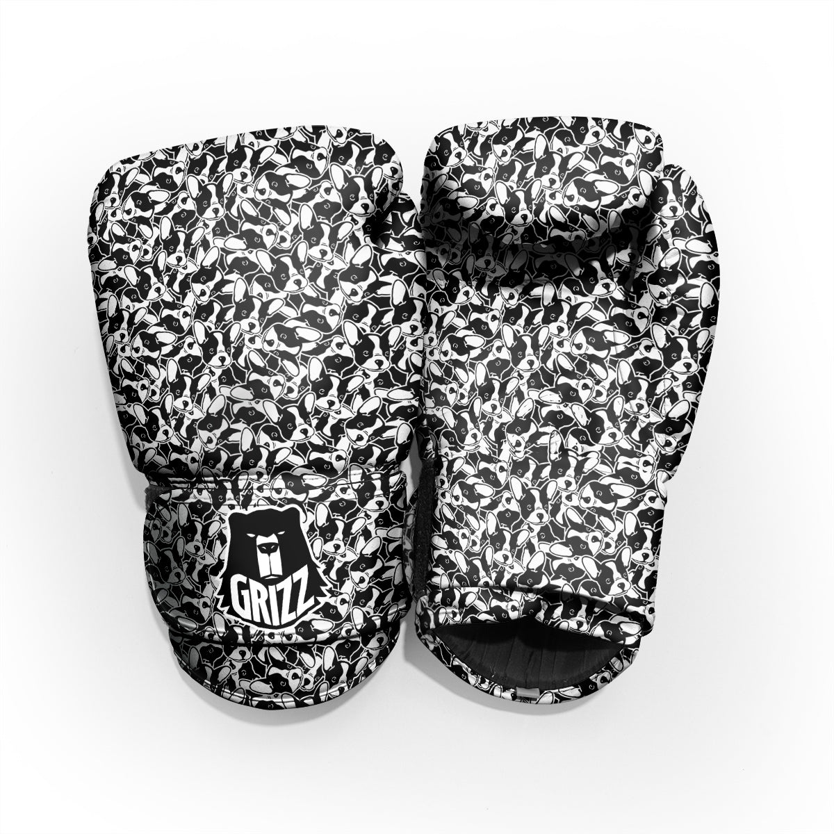French Bulldog Puppy Cute Print Pattern Pro Boxing Glove