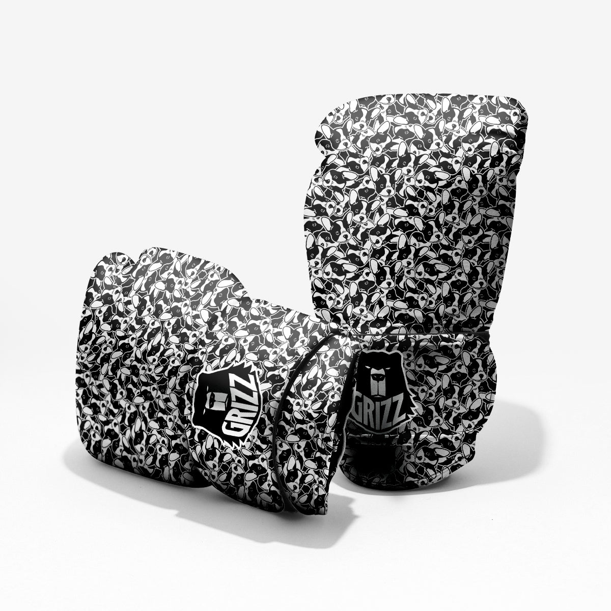 French Bulldog Puppy Cute Print Pattern Pro Boxing Glove