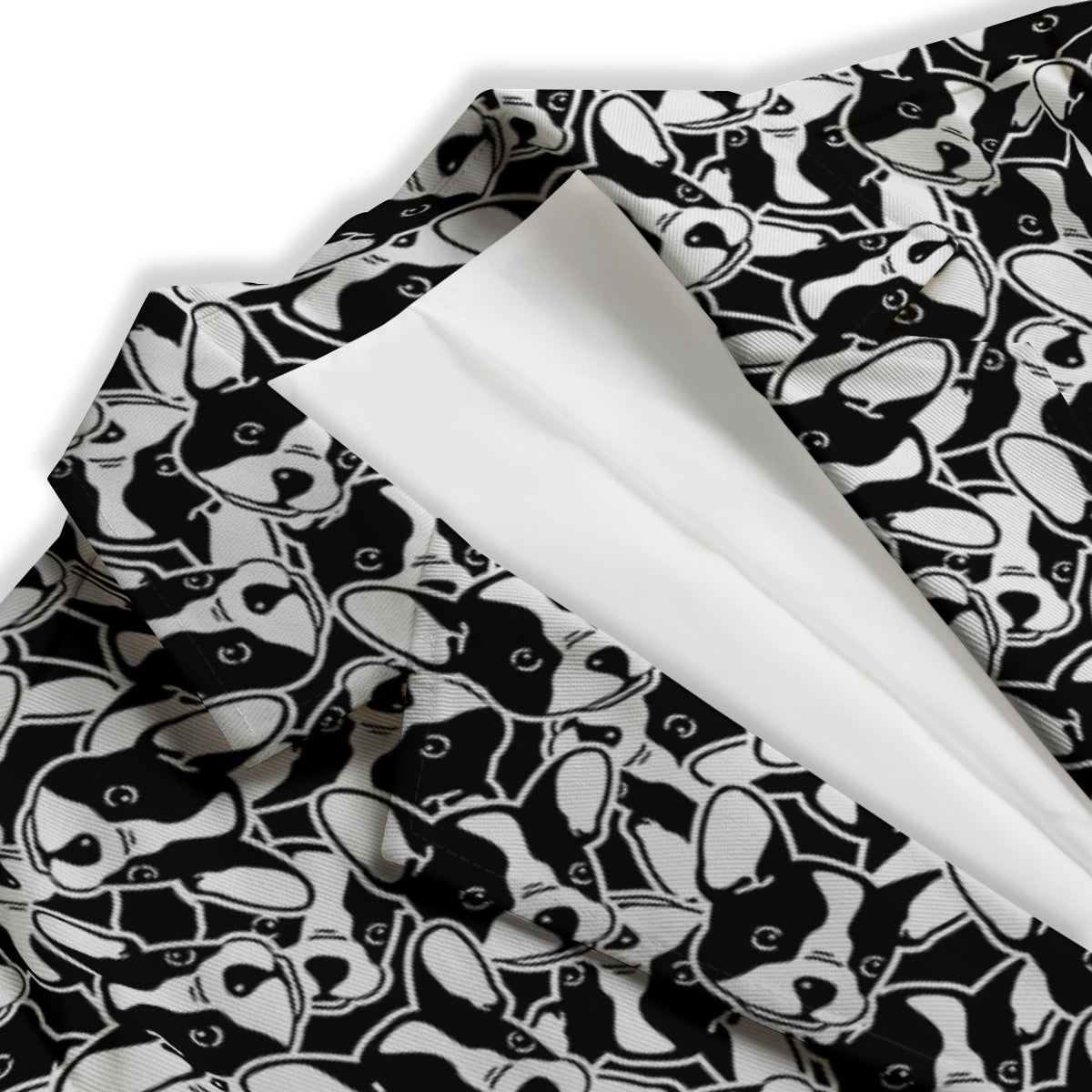 French Bulldog Puppy Cute Print Pattern Women's Blazer-grizzshop