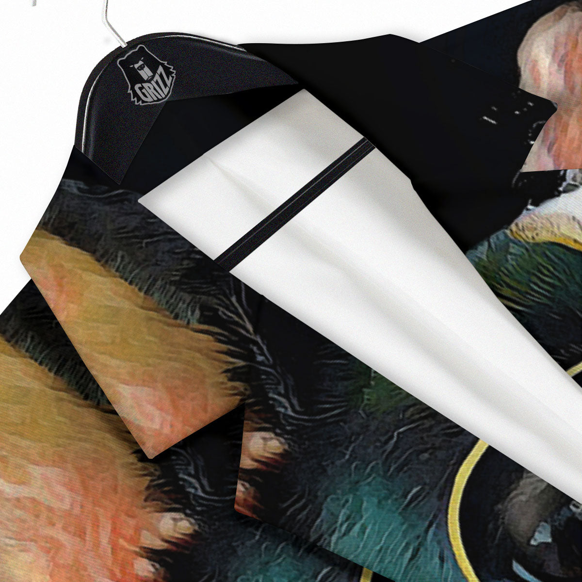 French Bulldog Puppy Watercolor Print Men's Sport Coat-grizzshop