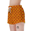 French Fries Cartoon Print Pattern Women's Shorts-grizzshop