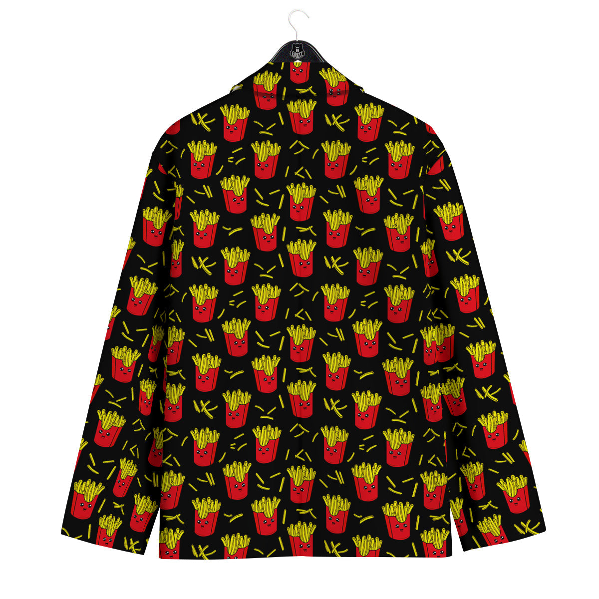French Fries Cute Print Pattern Men's Sport Coat-grizzshop