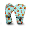 French Fries Print Pattern Boxing Gloves-grizzshop