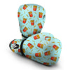 French Fries Print Pattern Boxing Gloves-grizzshop