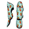 French Fries Print Pattern Muay Thai Shin Guards-grizzshop