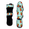 French Fries Print Pattern Muay Thai Shin Guards-grizzshop