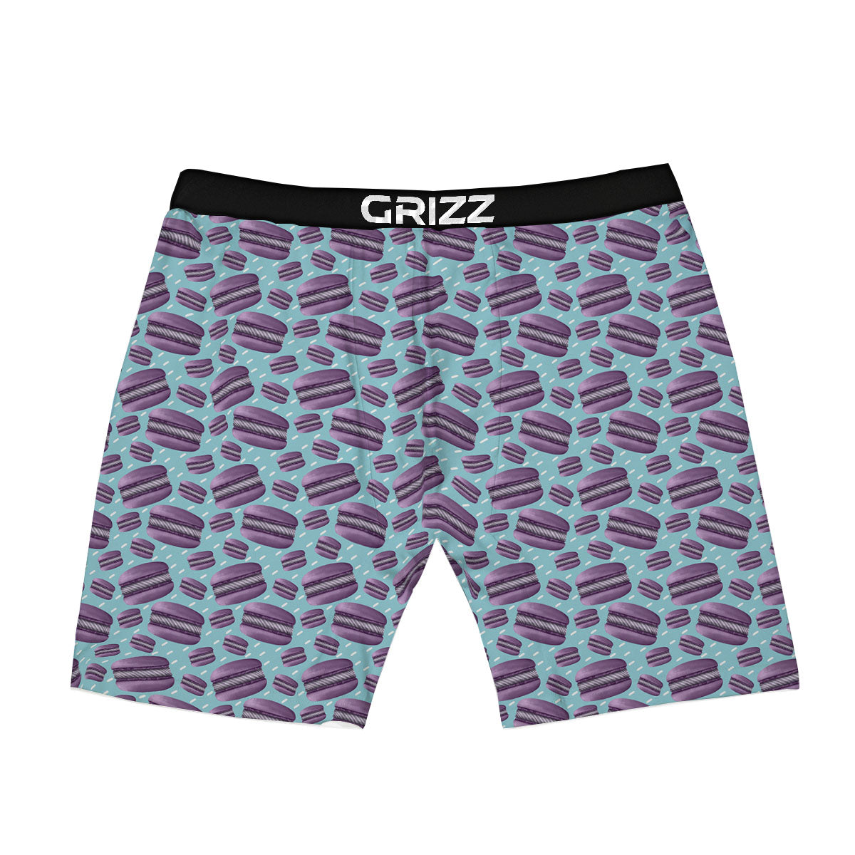 French Macarons Print Pattern Boxer Briefs-grizzshop