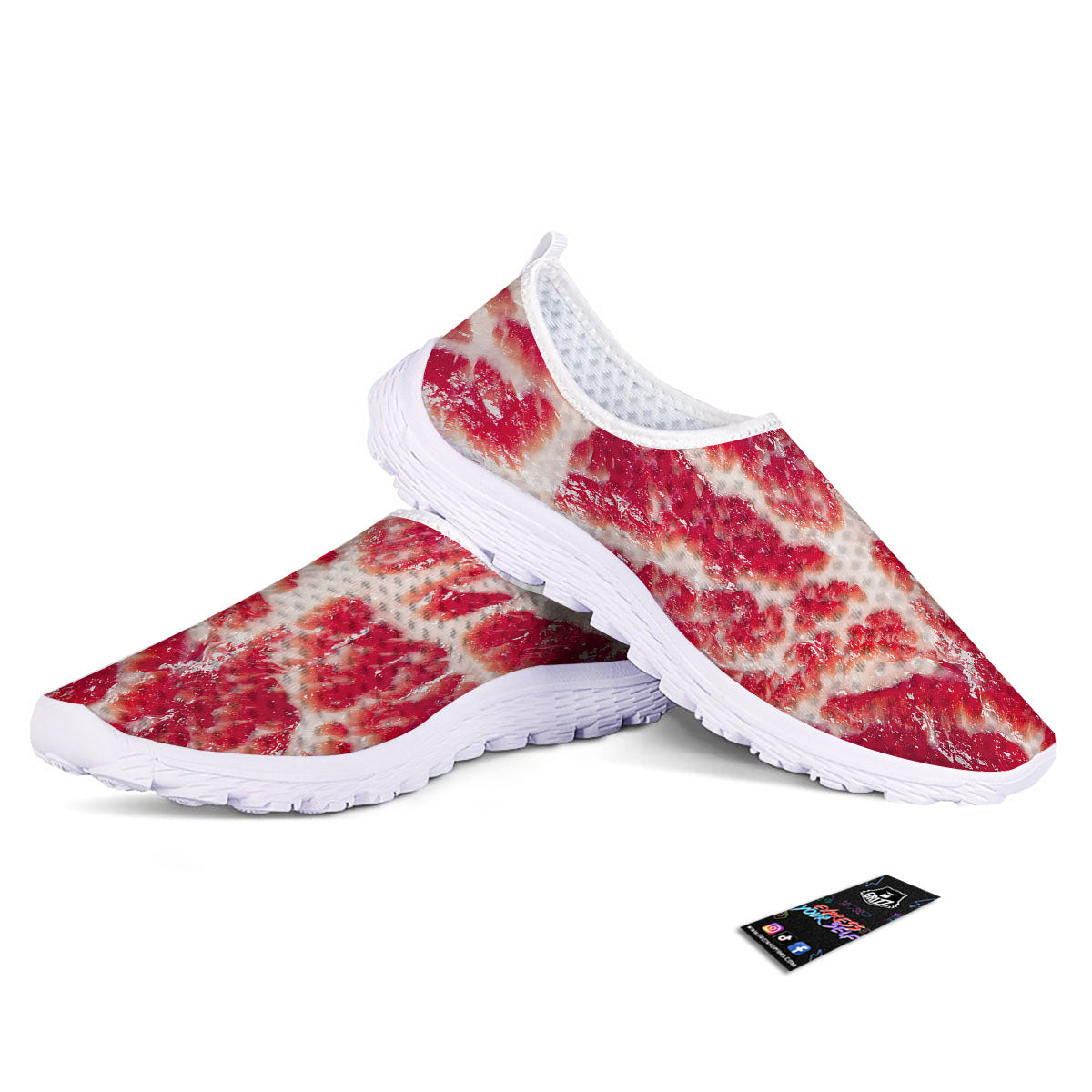 Fresh Meat Print Nurse Shoes-grizzshop