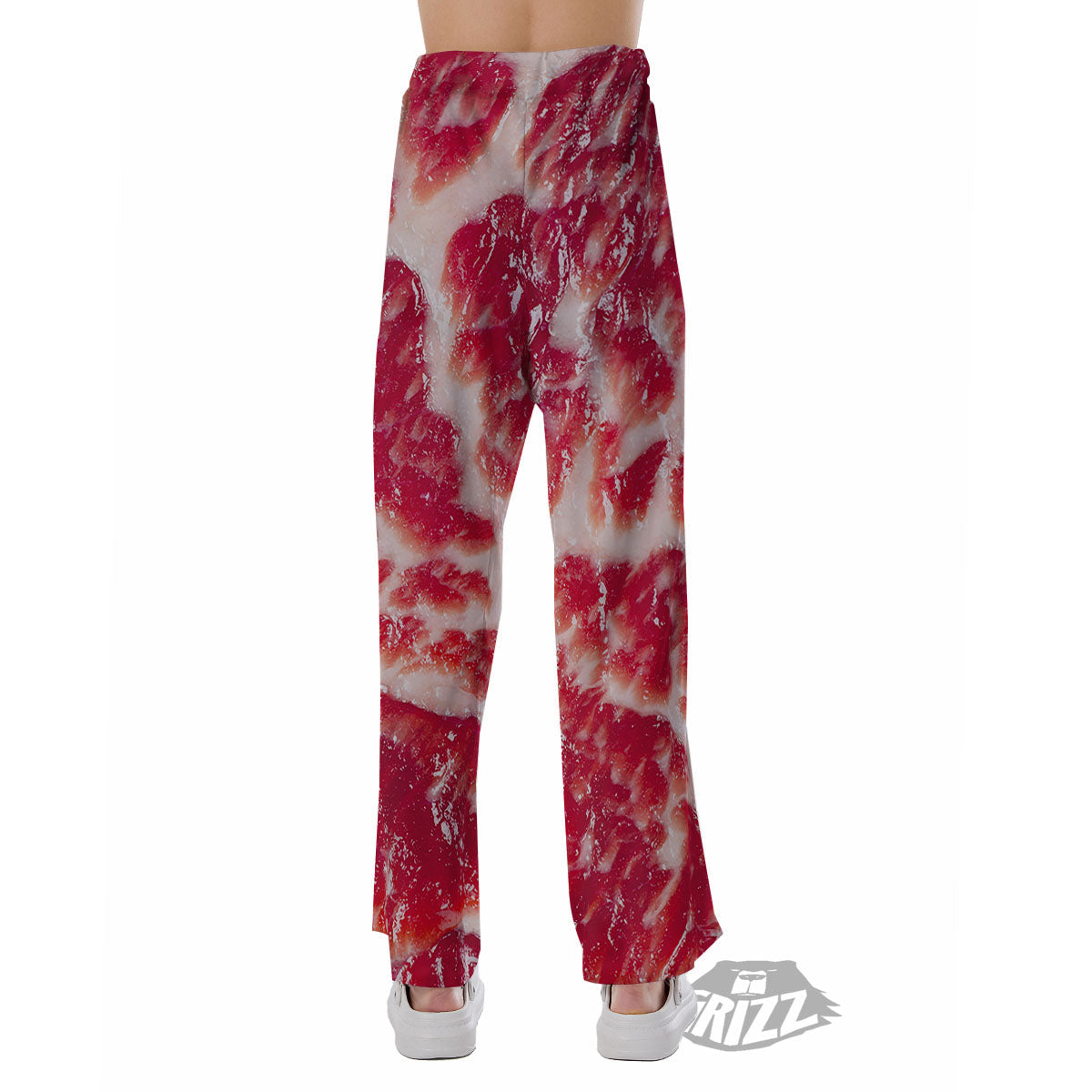 Fresh Meat Print Pajama Pants-grizzshop