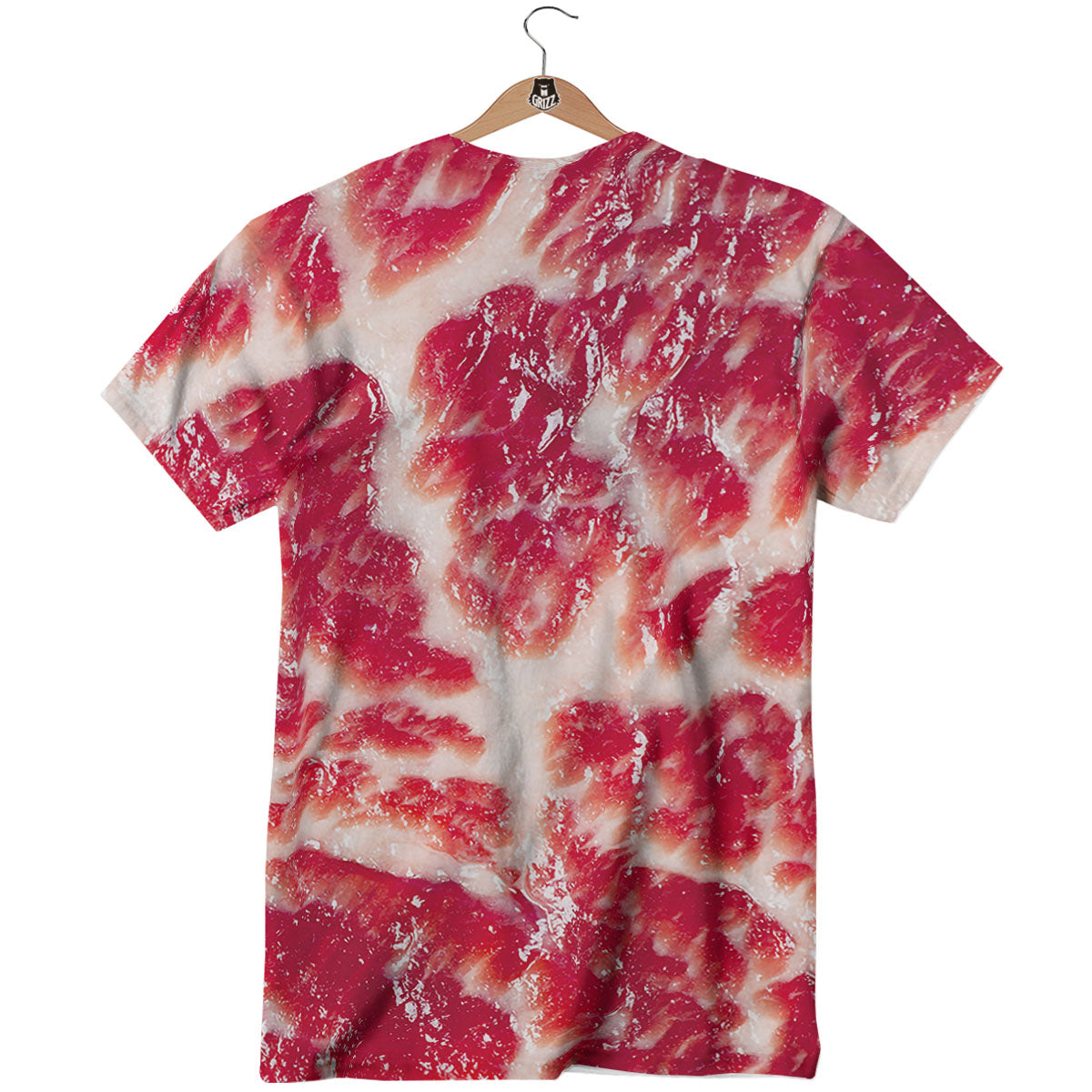 Fresh Meat Print T-Shirt-grizzshop