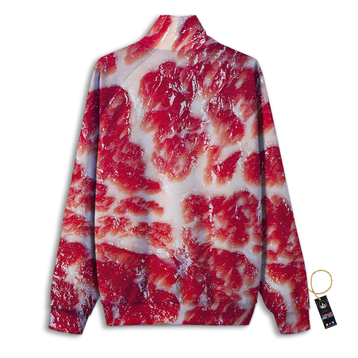 Fresh Meat Print Track Jacket-grizzshop