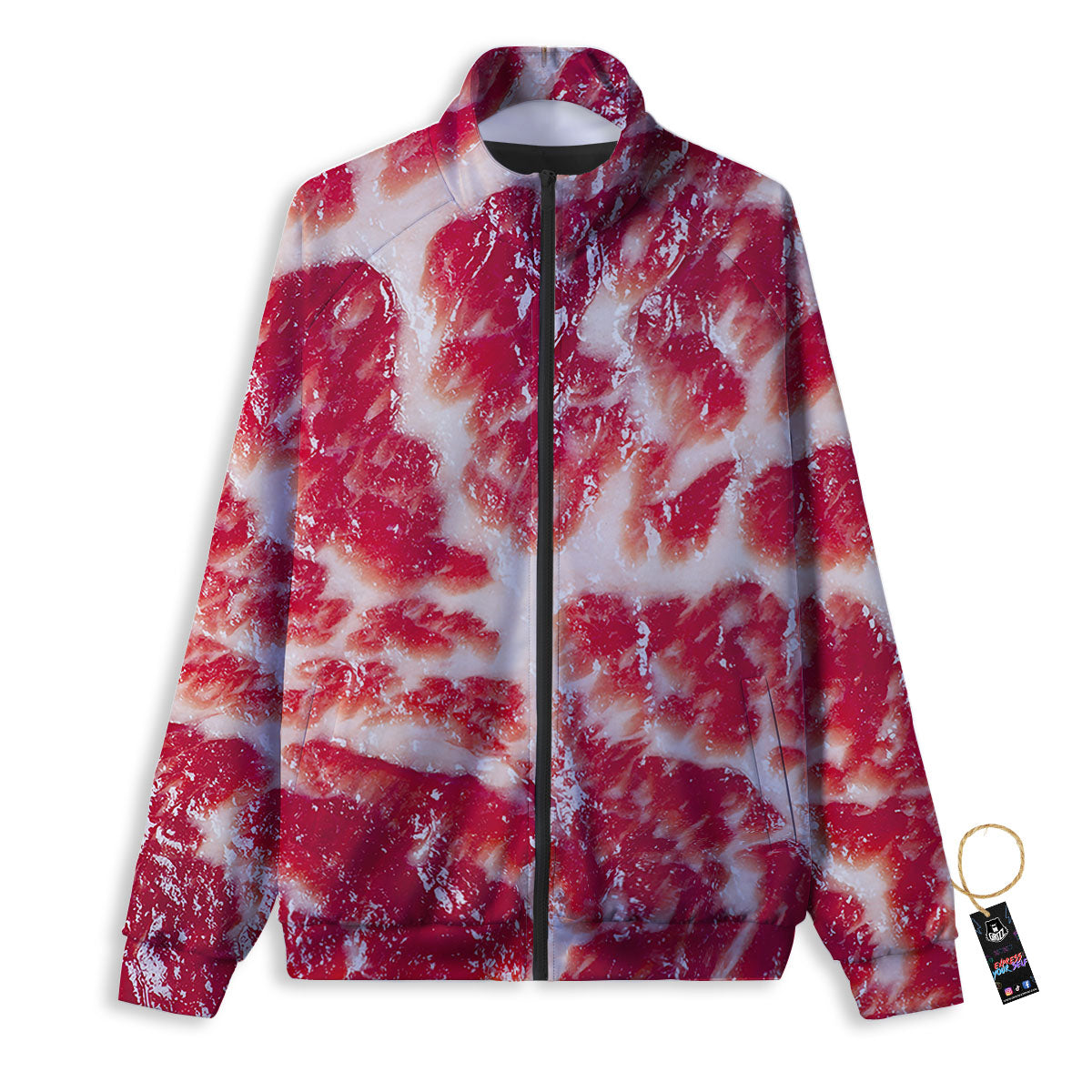 Fresh Meat Print Track Jacket-grizzshop