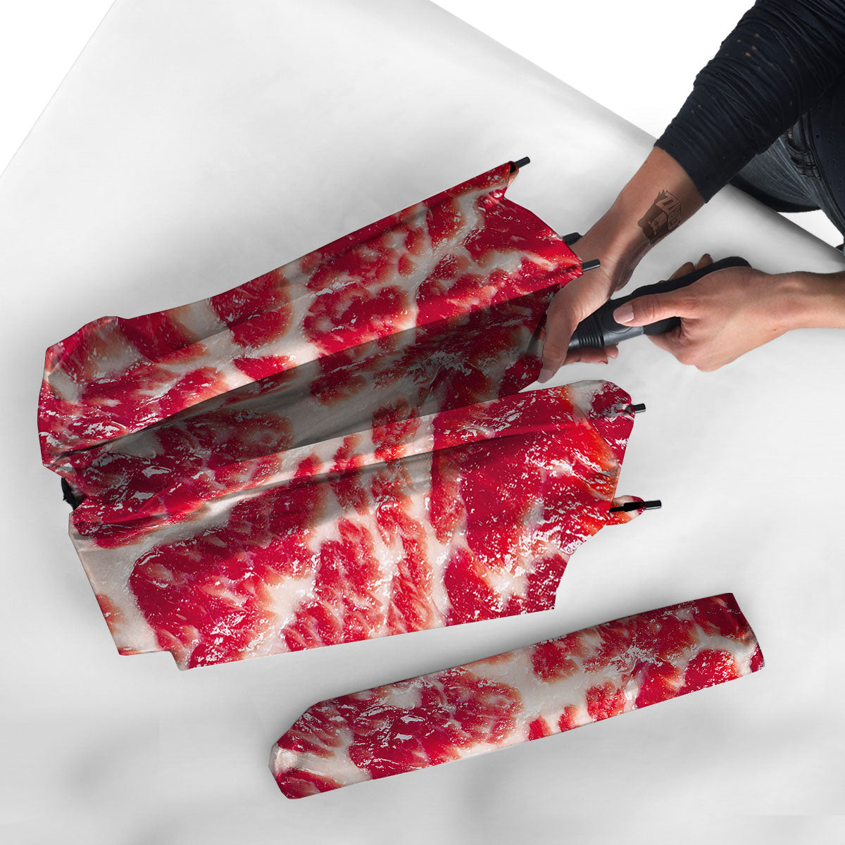 Fresh Meat Print Umbrella-grizzshop