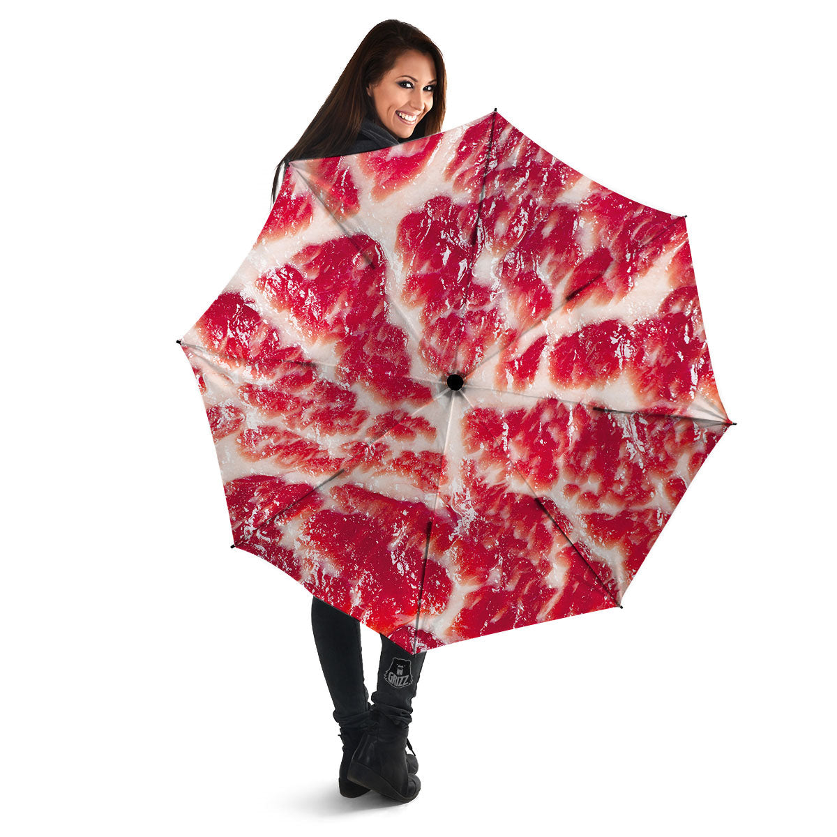 Fresh Meat Print Umbrella-grizzshop