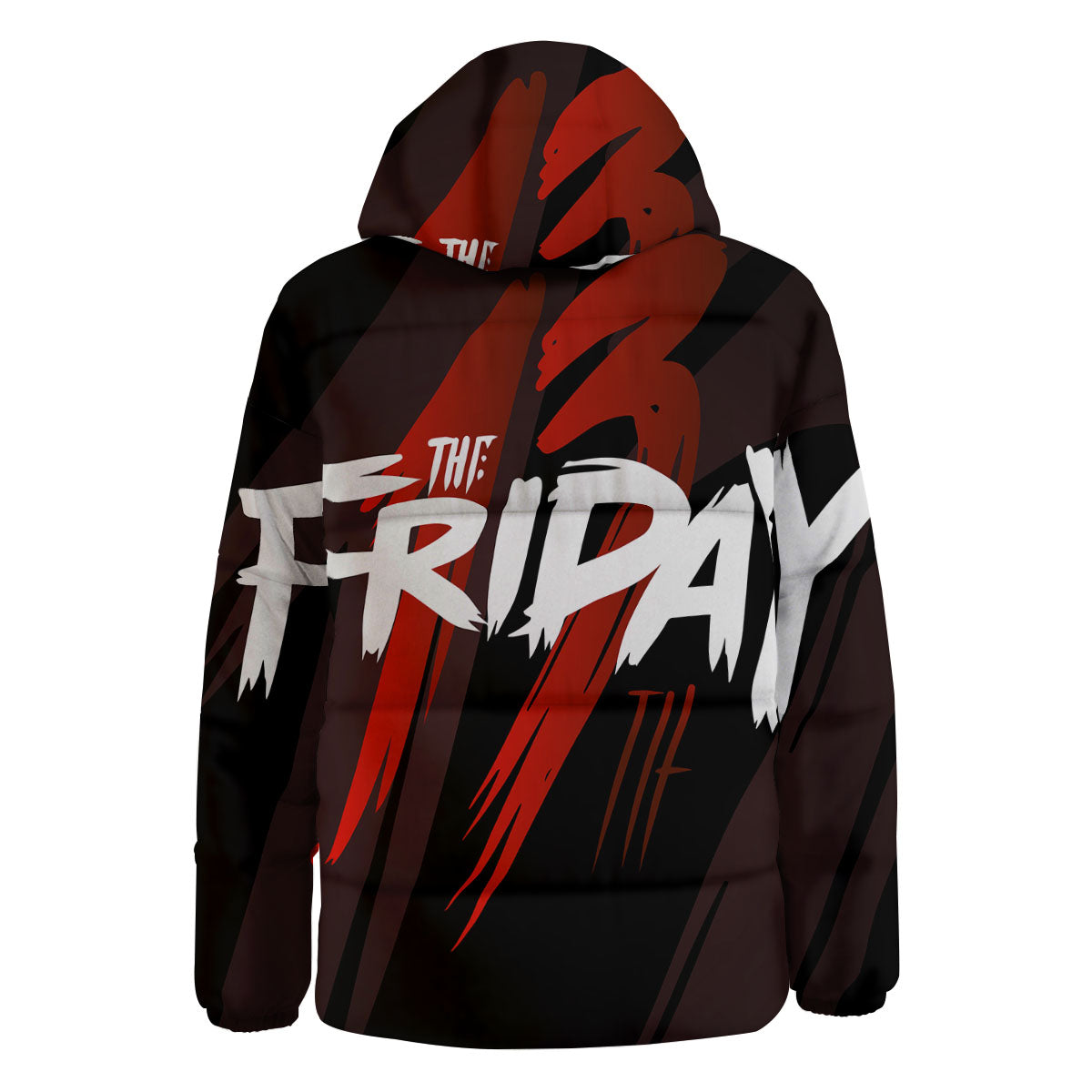 Friday 13 Print Down Jacket-grizzshop