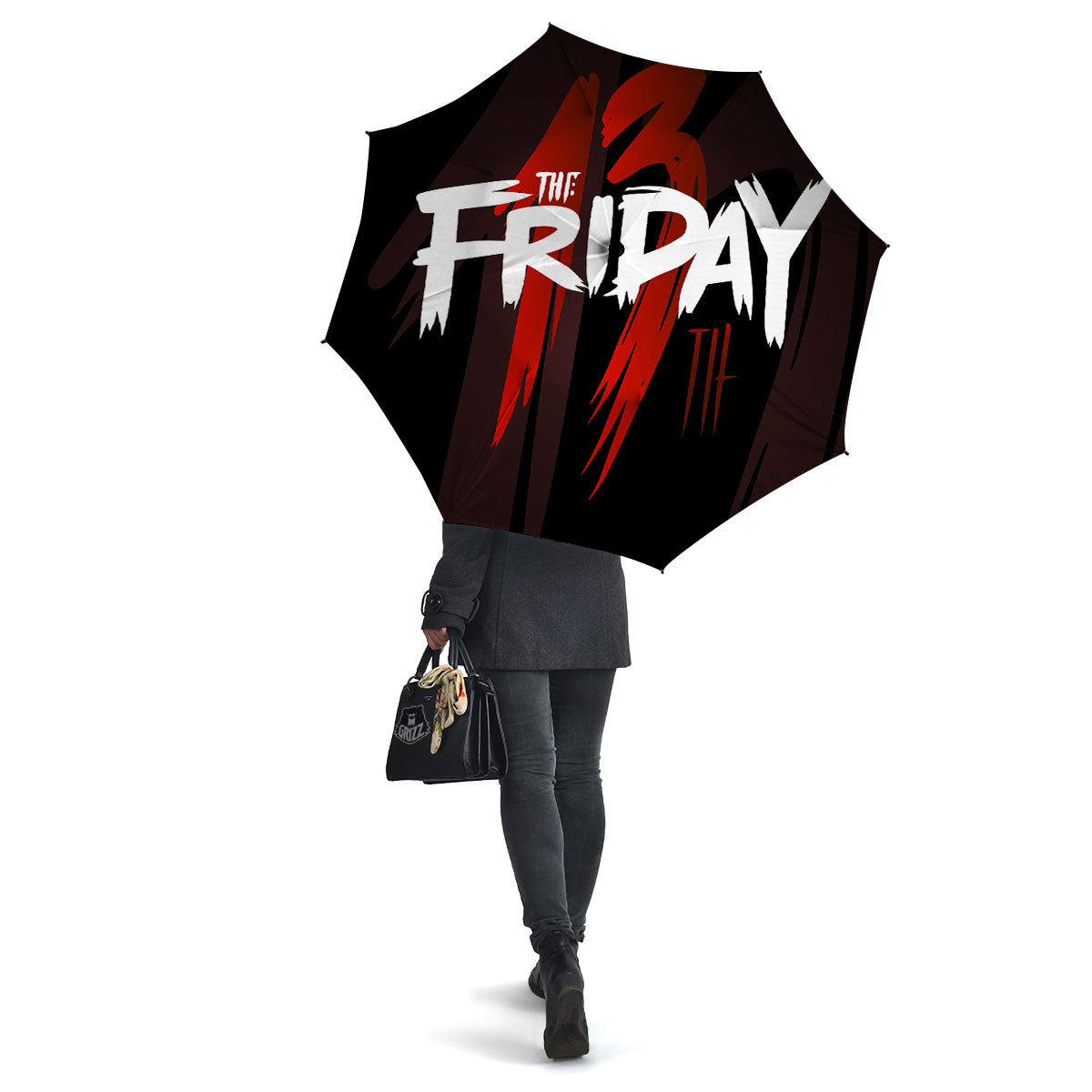 Friday 13 Print Umbrella-grizzshop