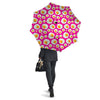 Fried Eggs Pink Print Pattern Umbrella-grizzshop