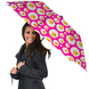 Fried Eggs Pink Print Pattern Umbrella-grizzshop