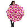 Fried Eggs Pink Print Pattern Umbrella-grizzshop