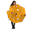 Friends And Santa Claus Print Pattern Umbrella-grizzshop