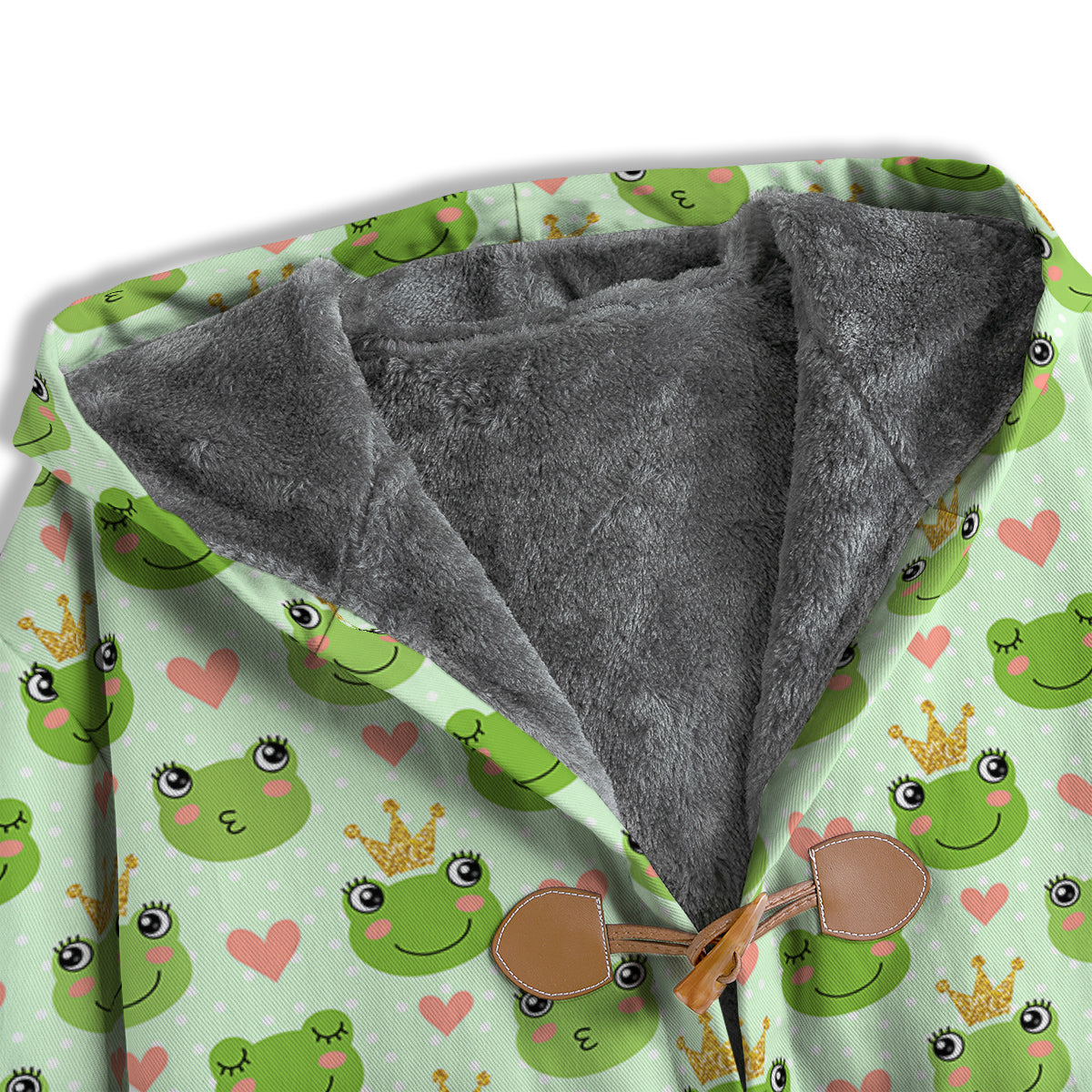Frog Cute Print Pattern Men's Windbreaker Jacket-grizzshop