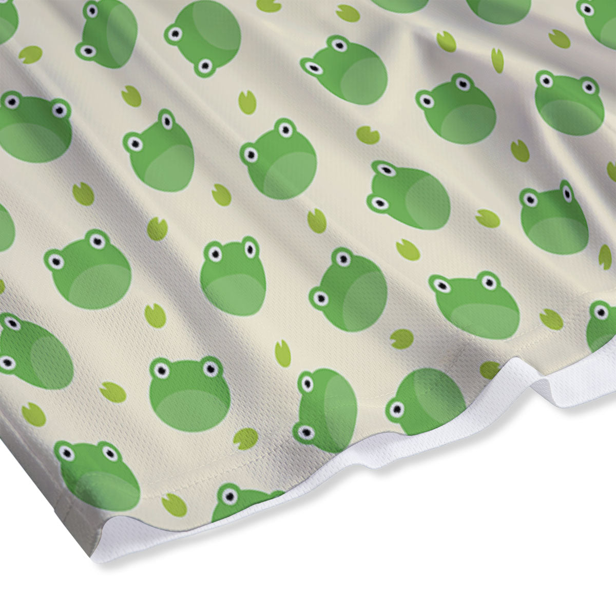 Frog Faces Print Pattern Mesh Shorts-grizzshop