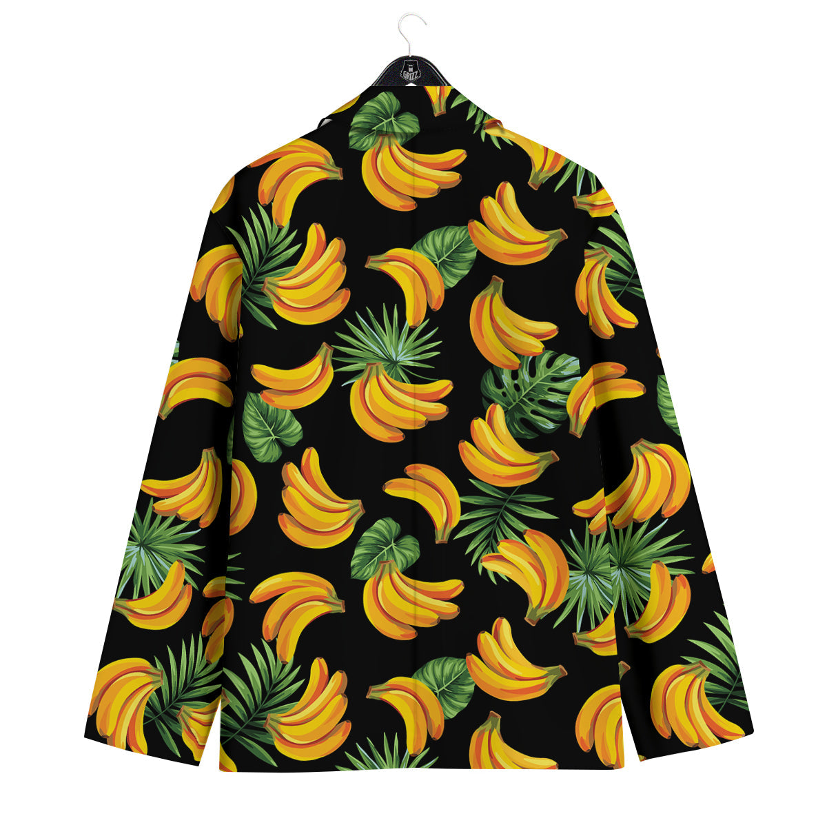 Fruit Banana Print Pattern Men's Sport Coat-grizzshop