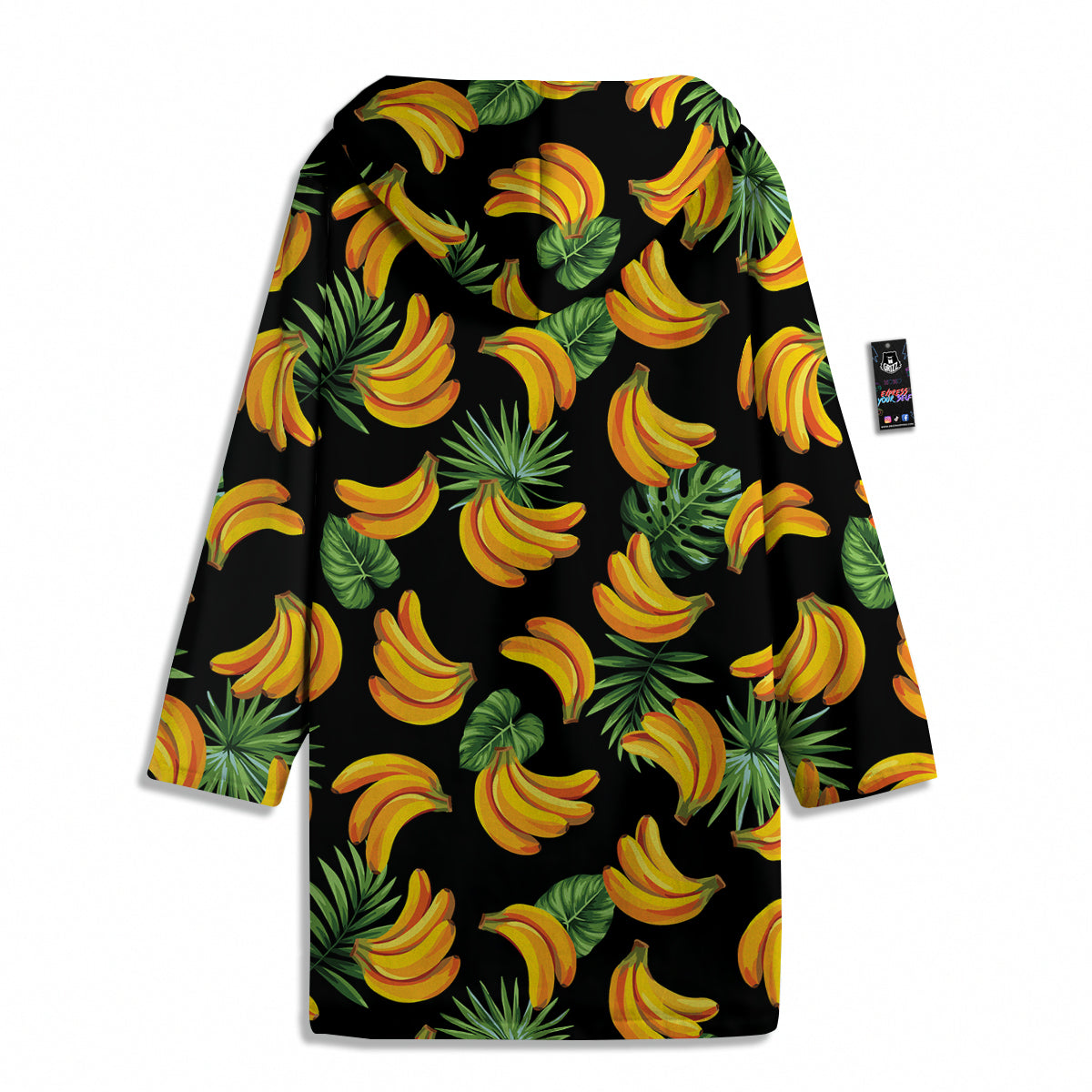 Fruit Banana Print Pattern Men's Windbreaker Jacket-grizzshop