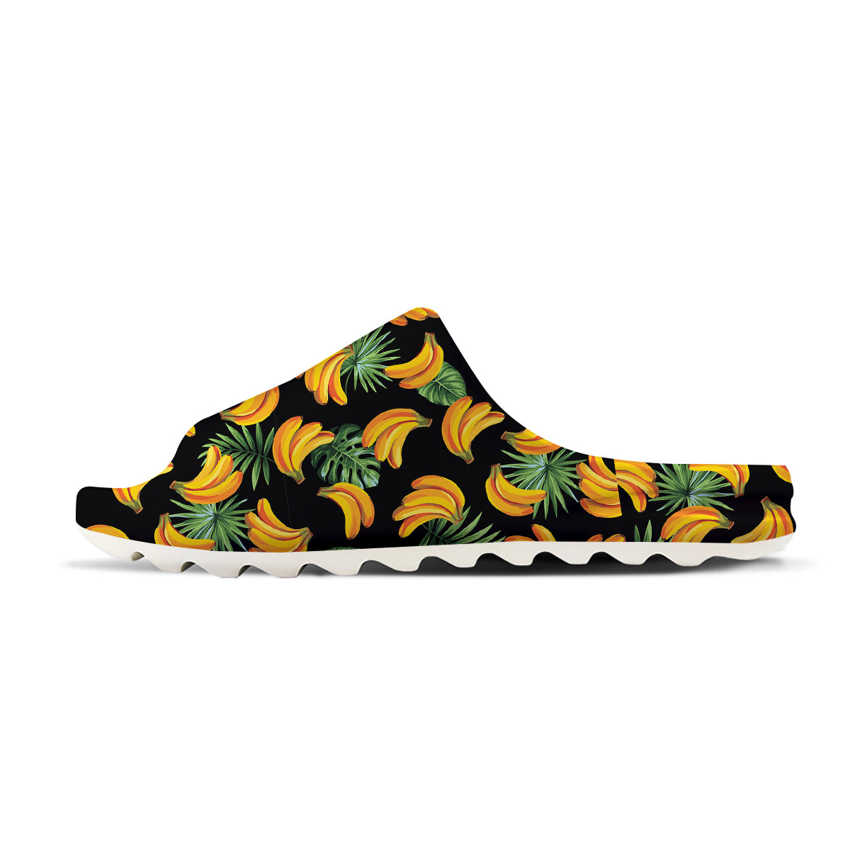 Fruit Banana Print Pattern Sandals-grizzshop
