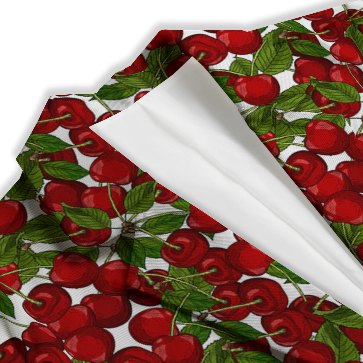 Fruit Cherry Print Pattern Women's Blazer-grizzshop
