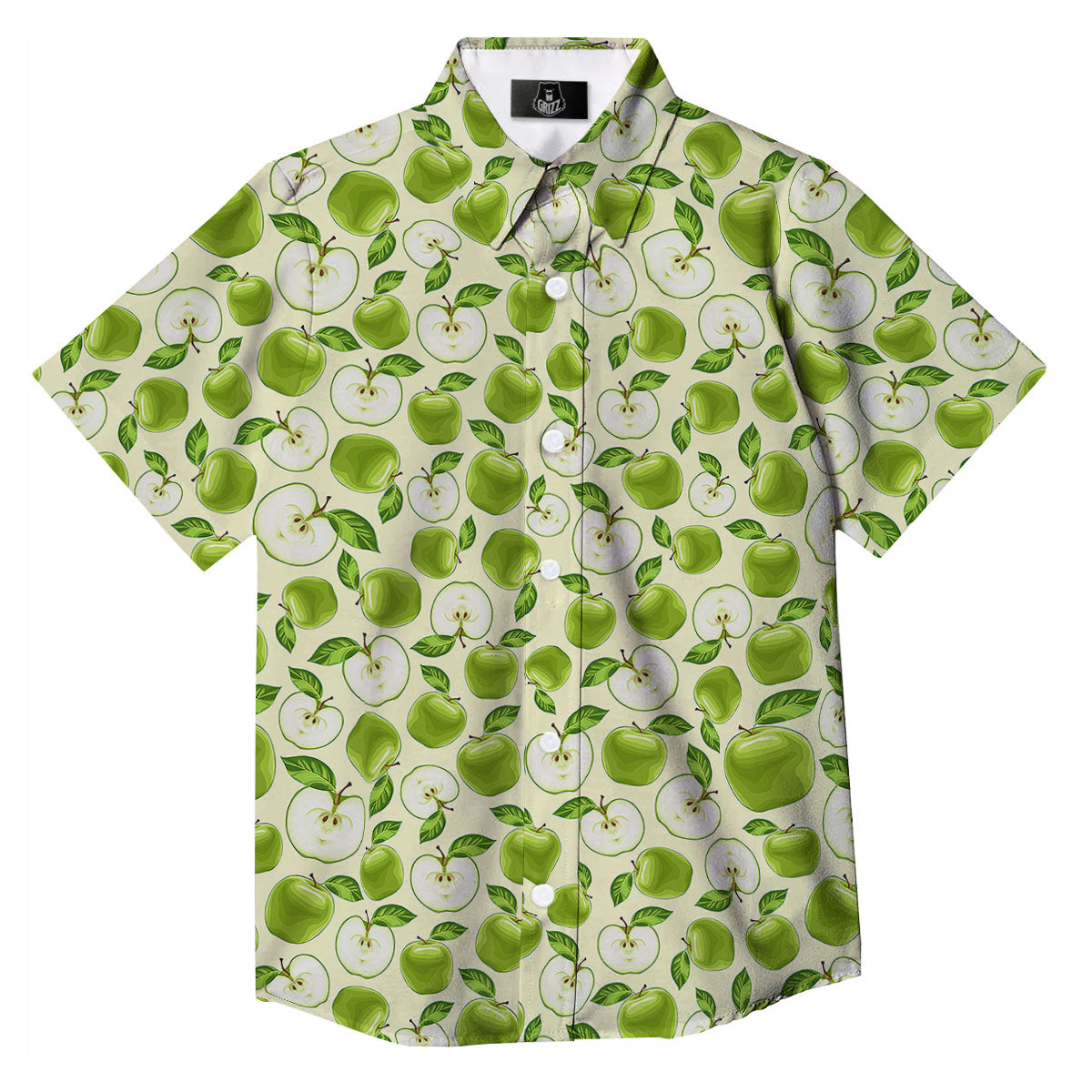 Apple green shirt with hot sale print