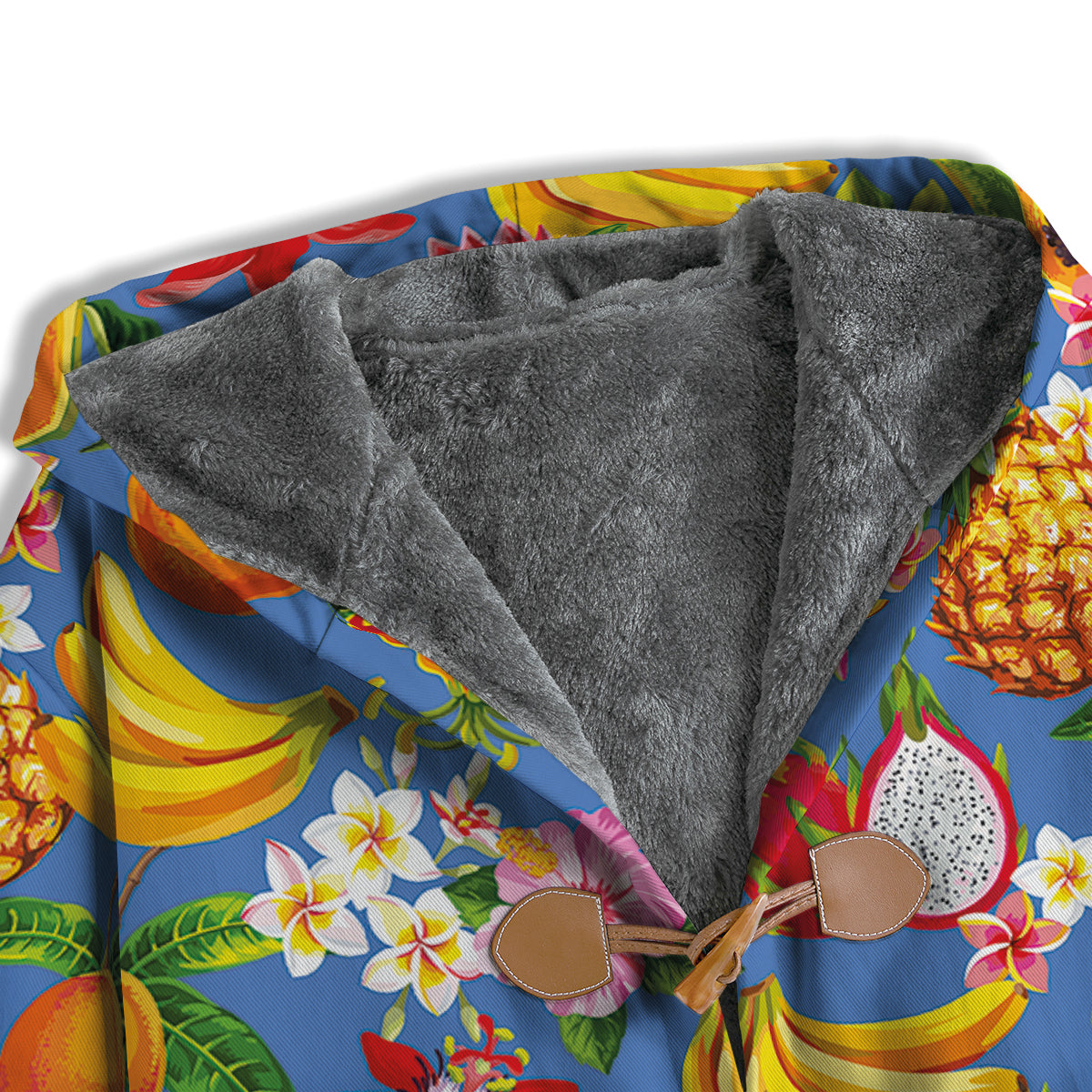 Fruits Aloha Tropical Print Pattern Men's Windbreaker Jacket-grizzshop