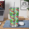 Fruits Depicting Print Pattern Tumbler-grizzshop