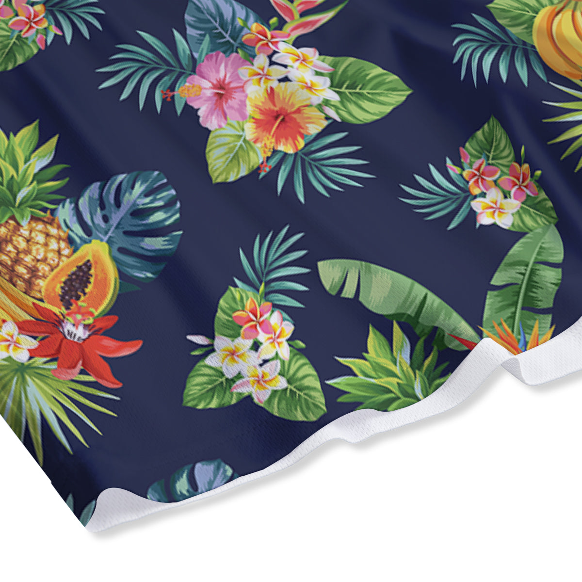 Fruits Tropical Vintage Print Pattern Mesh Shorts-grizzshop