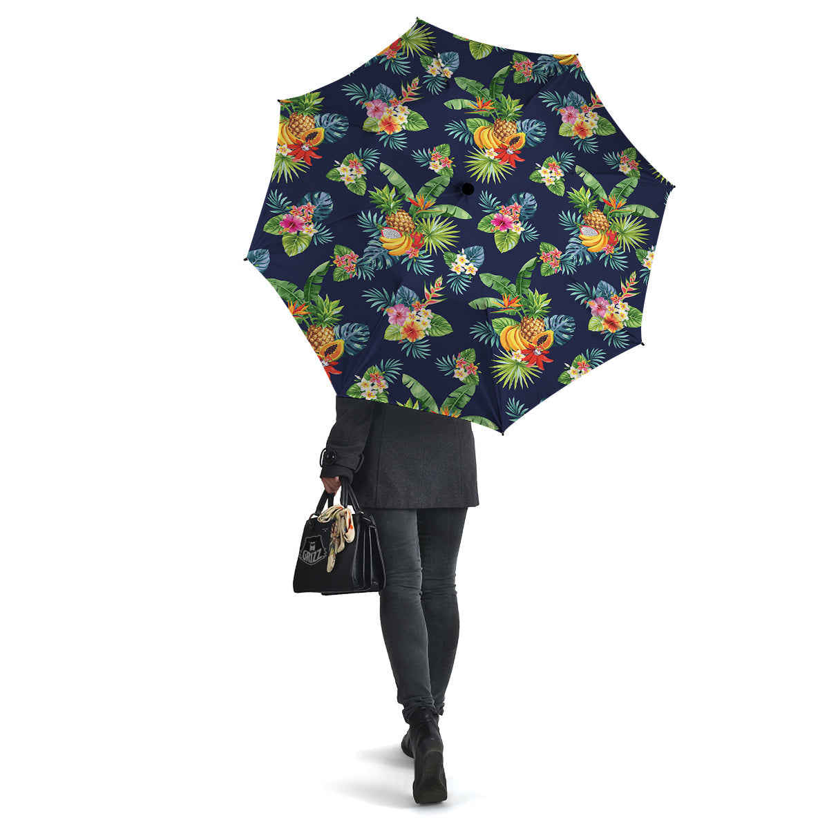 Fruits Tropical Vintage Print Pattern Umbrella-grizzshop