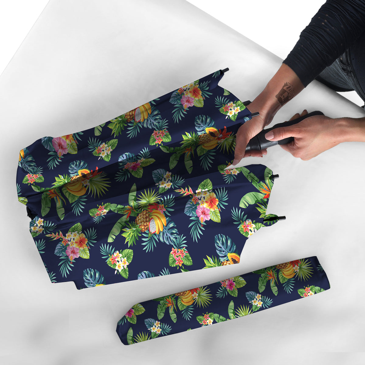 Fruits Tropical Vintage Print Pattern Umbrella-grizzshop