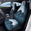 Full Moon And Wolf In The Forest Print Car Seat Covers-grizzshop